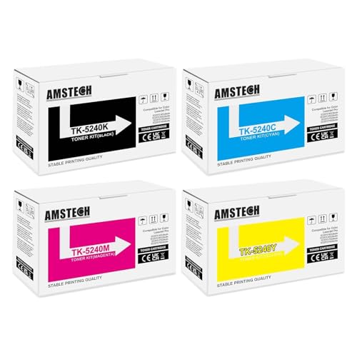 Amstech TK5240 Toner Kit, 4er-Pack