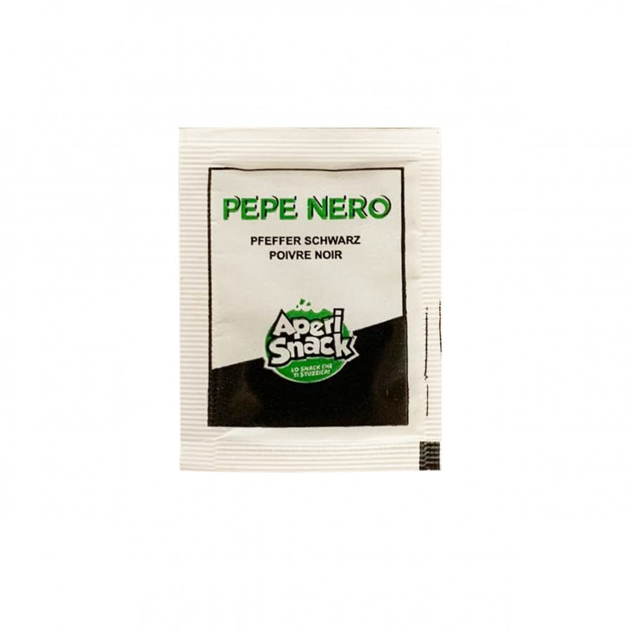 Aperisnack® - AP14.001.07 - Pepe Nero in polvere kit box 500 bustine monodose da 0.2g