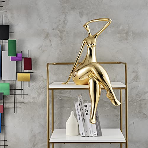 Finesse Decor Grand Isabella Modern Decorative Naked Woman Sculpture Abstract Art Table Centerpiece #TOP3