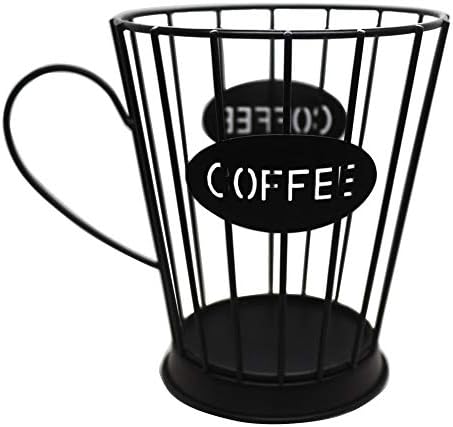 KiaoTime Coffee Pods Holder Storage Basket Espresso Coffee Pods Keeper Kitchen Counter Storage Holders for Capsules
