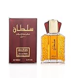 AJIEDSBHI Dubai Perfume for Men - Sultan Gold Perfume Oil, 3.4 Fl.oz Elegant & Long Lasting Scent, Exotic Arabian Perfume Oil Spray for Men (Red box)
