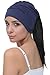 Produktbild Deresina Baumwoll Beanie, Stirnband mit Schleife für Haarverlust (Denim)