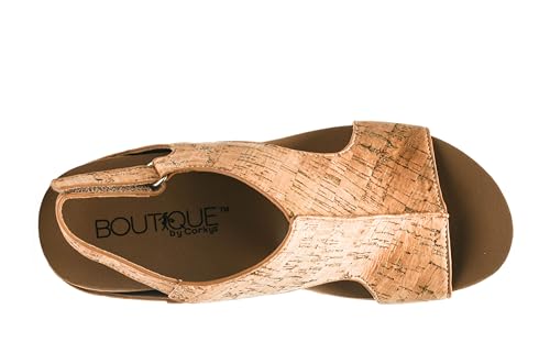 Image of Corkys Footwear Womens Carley Wedges, Featuring Corkys EVA Foam Cushioned Insoles, A 2.5 Inch Heel, Lightweight For All Day Wear, And Hook And Loop Closure