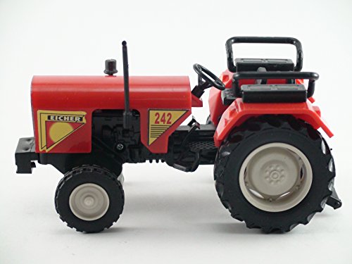 Centy Toys Plastic Farm Tractor, Pack Of 1, Orange; Red, Kid