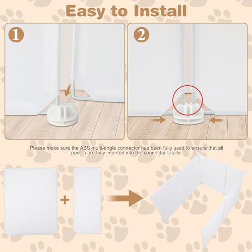 FHTONGE Protector para Caja de Arena para Gatos XL 2 unidades miniatura 6