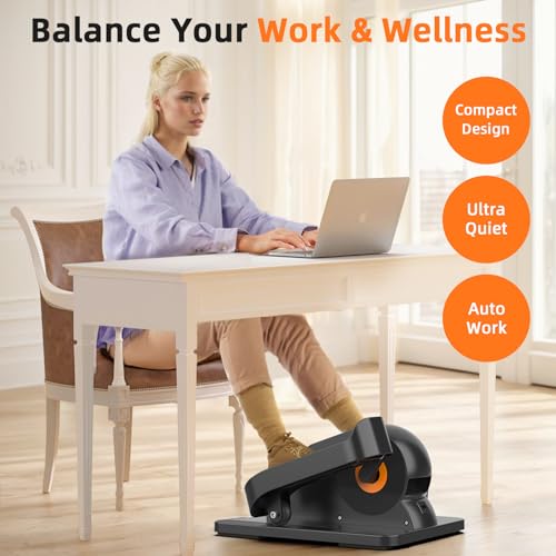 Fryline Under Desk Elliptical Elipse Leg Exerciser Electric As Seen On Tv With 12 Adjustable Speed Peddler Exerciser For Seniors With Remote Control Leg Exerciser While Sitting For Seniors thumb #6