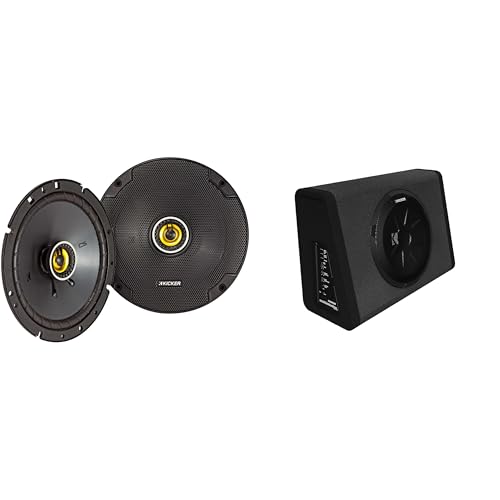 Kicker 11PT250 Powered Sub Enclosure & 46CSC674 6.75