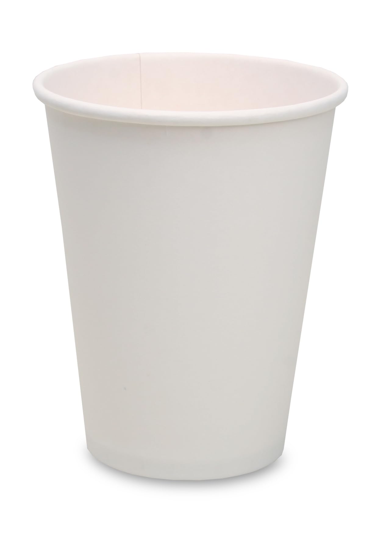 Nette 1000 Stück Pappbecher weiß, Einweg Coffee to Go Becher - 300ml, Kaffee to go Becher Pappe, 12oz Trinkbecher für Tee, Einwegbecher, Papierbecher, Kaffeebecher to go, Kaffeetassen, Ø 90 mm