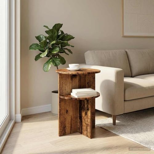 Table d'appoint bois ancien pour optimiser les petits espaces - 5