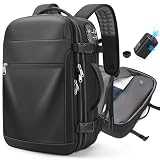 Vacuum Backpack Travel - 60L Expandable Carry-On Vacpack Backpack with Vacuum...
