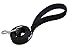 PUPTECK Dog Training Leash Durable Nylon Lead with Padded Handle for Pet Puppy, Black Medium