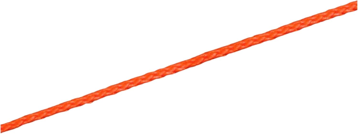 Braided Mason Line Replacement Roll Contractor Pack 500' - Orange (Pack of 1) - SL35459CPK-1