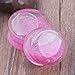 Banemi 2PCS 5/8 Gauges for Ears Pink, Ear Tunnels Clear with Liquid Acrylic Body Jewelry Goth Fashion Accessories