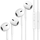 Kopfhörer für iPhone, kabelgebunden, HiFi-Stereo-Headsets, MFi-zertifiziert, Rauschunterdrückung, Kopfhörer für iPhone 14/13/12/11/XR/XS/X/8/7/SE, unterstützt iOS-System (integriertes Mikrofon und