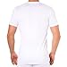Diesel Men's Jake 3-Pack Essentials V-Neck T-Shirt, White, L