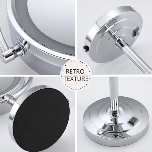 Espejo de Maquillaje LED 8.5 pulgadas con Aumento 10X miniatura 3