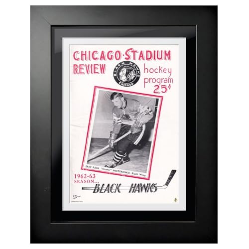 Chicago Blackhawks Program Cover - Chicago Stadium Review 1962 Edition 3