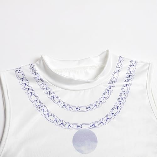 Girls Pop Singer Dress Up Costume Kids Halloween Cosplay Stage Role Play Outfit4