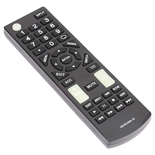 New NS-RC4NA-18 Replacement Remote Control fit for Insignia TV NS-50D510MX19 NS-50D510NA17 NS-55D420NA20 NS-55D420NA18 NS-32D220NA20 32D311NA17 NS40D420MX18 NS40D420NA18 NS39D310NA19 NS43D420NA18 - Thumbnail 5