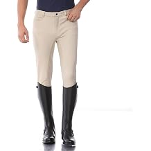 Mens Horse Riding Pants Clothing Full Seat Silicone Grip Horse Back Equestrian Breeches for Men Stretch Pants