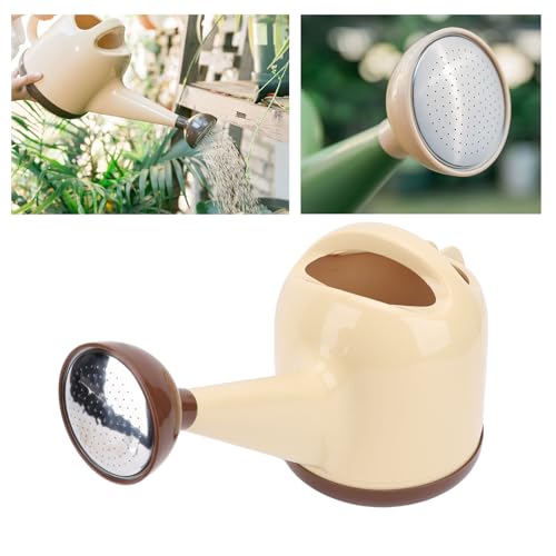 Regador de Plantas 4L, Aço Inoxidável, Bico Longo, Abertura Ampla, Design Moderno, Flores Internas e