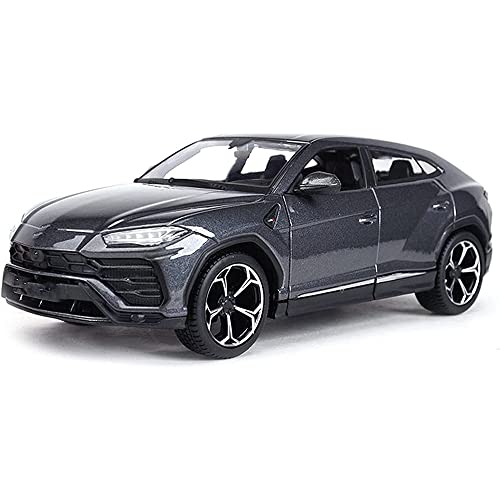 Image of DEUSON ECOM 1:24 Urus Toy Car for Kids Diecast Metal Cars Model Urus Toy Car for Kids Sound and Light Pull Back Openable Door, Yellow