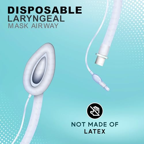 Image of OTICA Sterile Laryngeal Mask Airway - Disposable LMA | PVC material | Size-3 No.