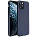 Miracase Liquid Silicone Case Compatible with iPhone 11 Pro 5.8 inch(2019), Gel Rubber Full Body Protection Shockproof Cover Case Drop Protection Case (Navy Blue)