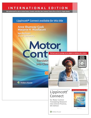 Motor Control: Translating Research into Clinical Practice 6e Lippincott Connect International Edition Print Book and Digital Access Card Package