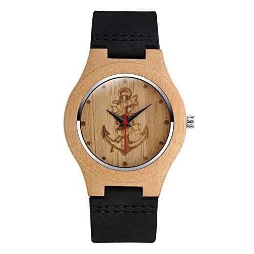 SUPBRO Reloj Unisex Reloj para Hombre Reloj Analógico de Cuarzo Banda de Cuero Analogicos