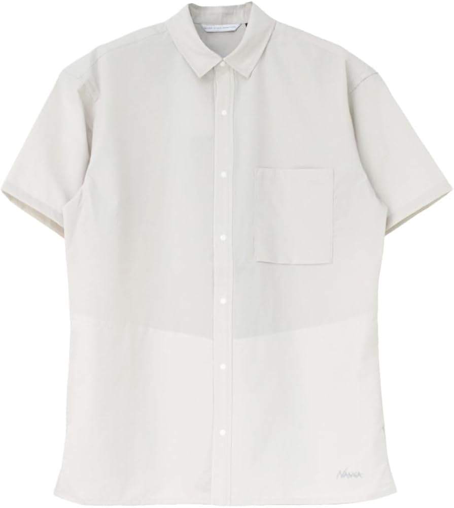 ナンガ トップス(メンズ) DotAirR COMFY S/S SHIRT  XL  S.BEG Amazon | [NANGA] メンズ ドットエア コンフィー ショートスリーブ