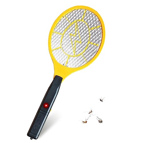 FIRST CHOICE KAYA Electric Mosquito Fly Swatter Bug Zapper Bat Racket | Battery Operated (Battery not included) Flies Bat Racket | Pests Insects Killer Repellent | Bug Killer Indoor And Outdoor