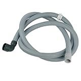  Ablaufschlauch Abpumpschlauch 2,25m Geschirrspüler Spülmaschine Alternativ Electrolux AEG 14000357101/9 Endstücke gewinkelt/gerade Durchmesser 30/22mm ArthurMartin ATAG Husqvarna IKEA