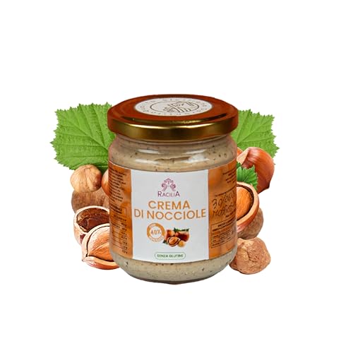 RACILIA Crema di Nocciole - Crema Spalmabile Nocciola - 190g