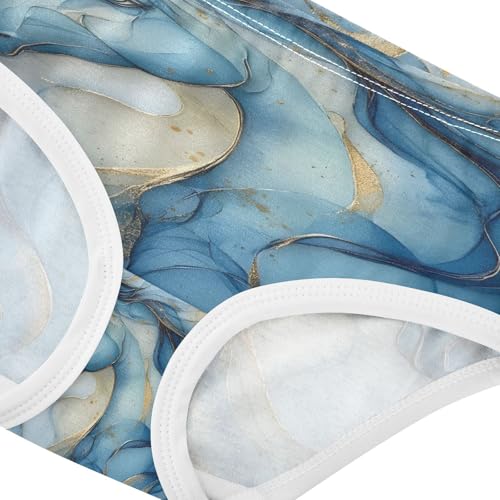 Blue Gold Marble Horse Toddler Girls's Underwear 2T 202b87654
