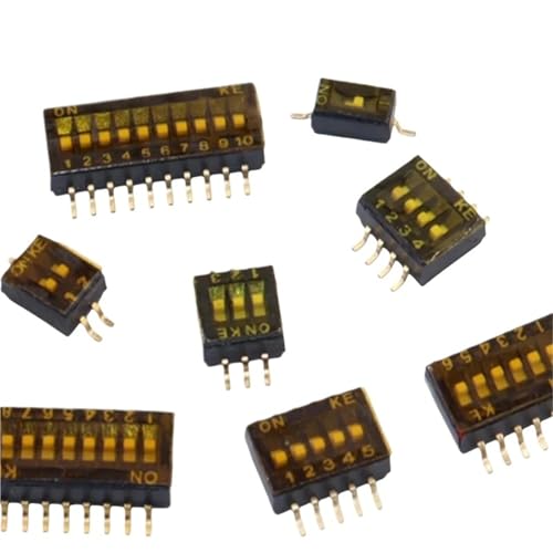 Interrupteur Dip KE de précision 1.27mm CMS à broches tressées KE-1.27-4