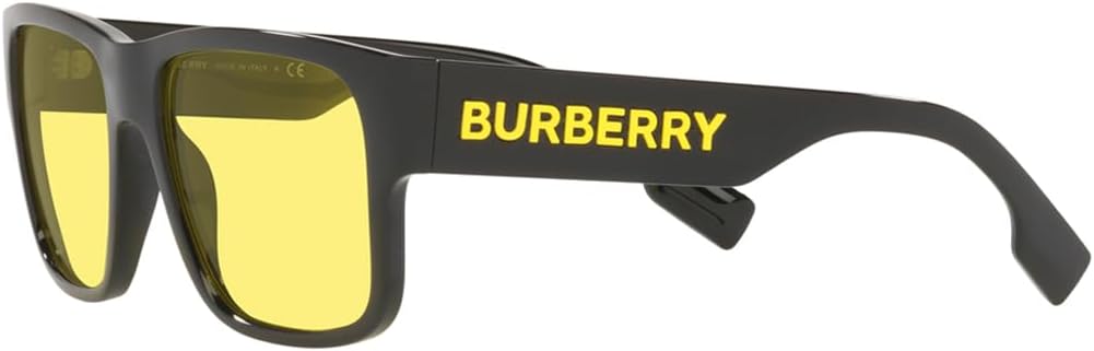 BURBERRY Sunglasses BE 4358 300185 Knight Black Yellow - Image 3