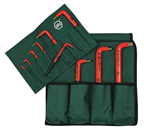 Insulated Hex Key Set, Pieces 10, M12
