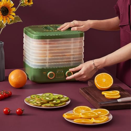 Desidratador de Alimentos com Temporizador Digital Ajustável e Controle de Temperatura Preservador E