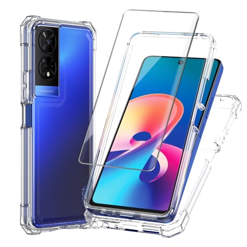 Coque TCL 50 XE 5G transparente pour éviter les bris d'écran et les rayures