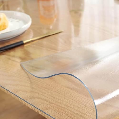 Protection de table en PVC très résistante avec finition cristal haut de gamme