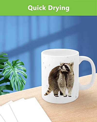 Stampcolour Sublimation Paper Heat Transfer Paper 3.5X9 Inch 260 Sheets For Any Epson Hp Canon Sawgrass Inkjet Printer With Sublimation Ink For Sublimation Blanks,Mug,T-Shirt,Light Fabric,Diy 125Gsm #TOP3