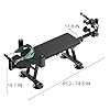 Aplsrhun Fitness Full Body Traction Table, Massage Cervical Traction Bench & Lumbar Traction Bed, Home Stretch Decompression Machine for Tension Relief, Lumbar Stretching