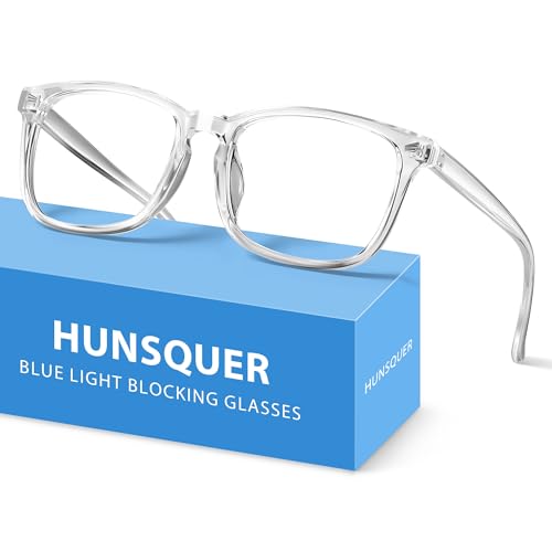 Image of hunsquer Blue Light Glasses for Woman /Men Computer Blue Light Glasses