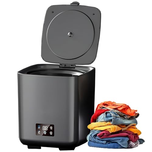 Smart 10L Lavadora Totalmente Automática 4-1 Arandela Portátil: Autoimpresión Inteligente, Control Táctil Lcd, 4 Velocidades + Manguera de Drenaje, Perfecto Para Viajes y Espacios Pequeños Smart 10L Lavadora Totalmente Automática 4-1 Arandela Portátil: Autoimpresión Inteligente, Control Táctil Lcd, 4 Velocidades + Manguera de Drenaje, Perfecto Para Viajes y Espacios Pequeños