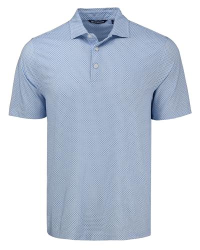 Cutter & Buck Pike Eco Diamond Dot Print Recycled Mens Polo