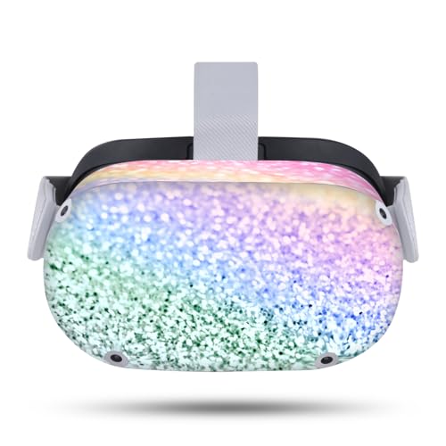 Head Case Designs Officially Licensed Monika Strigel Unicorn Rainbow Art Mix Vinyl Sticker Skin Decal Cover Compatible with Meta Quest 2