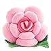 Lulihhhh 40-90 cm Bellissimo e Unico Peluche Rosa Fiore Cuscino casa Auto Decorazione Cuscino Matrimonio Regalo di Nozze Ragazza 90 cm Rosa