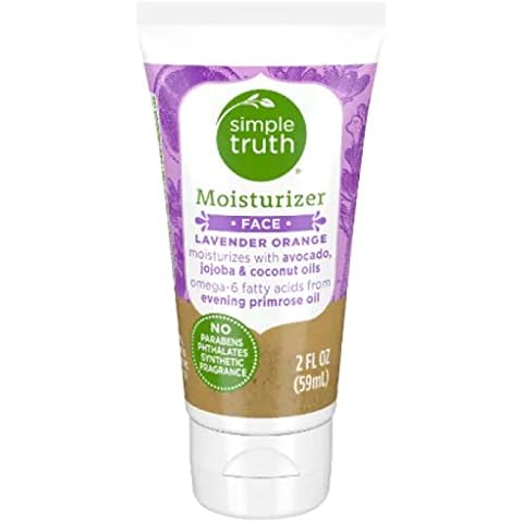 Simple Truth Lavender Orange Face Moisturizer 2 fl oz. (Single tube) Cover