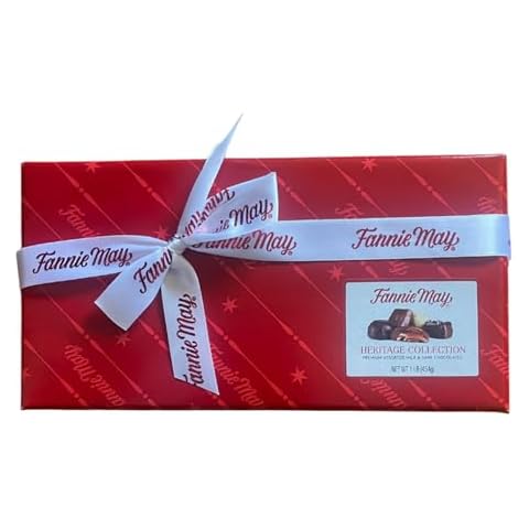 Fannie May Colonial Chocolate Assortment, 1 1b Signature Wrapped Cover